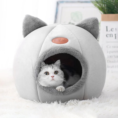 Cozy Winter Pet Cave