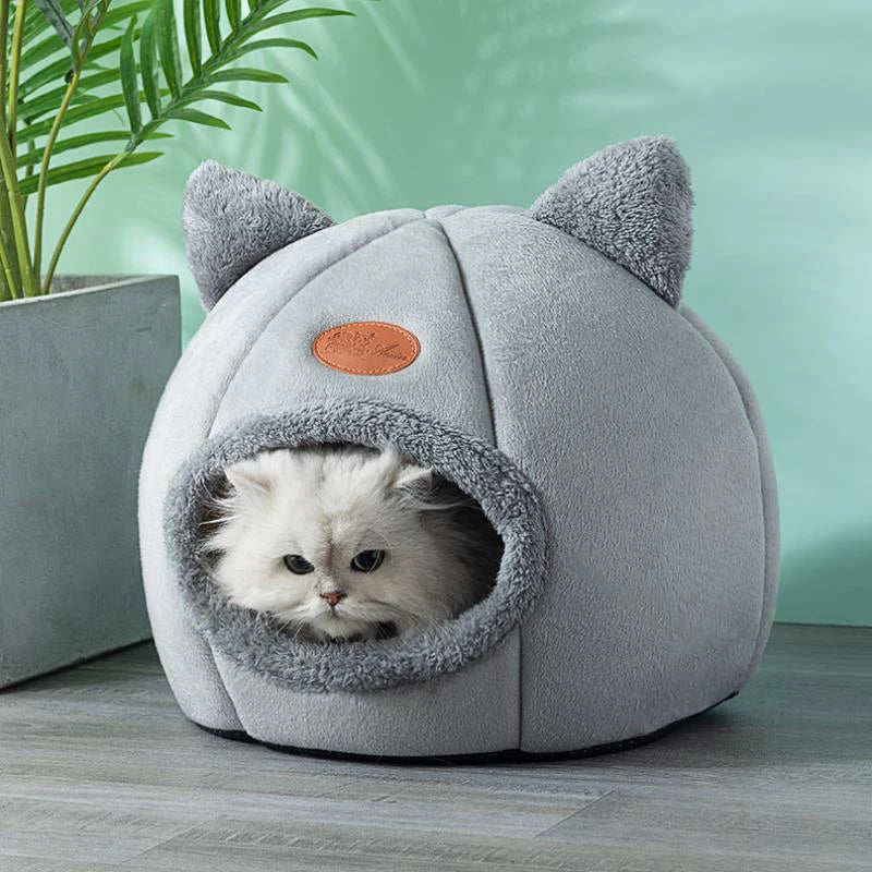 Cozy Winter Pet Cave