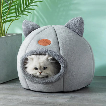 Cozy Winter Pet Cave