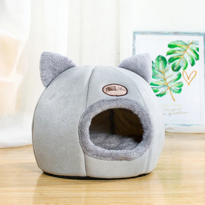Cozy Winter Pet Cave
