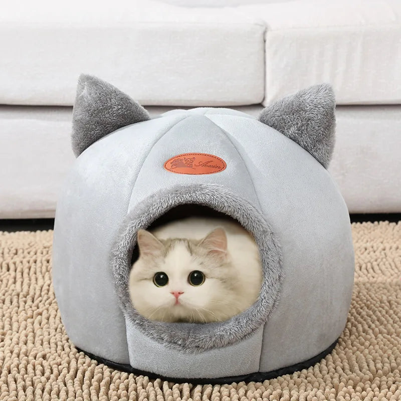 Cozy Winter Pet Cave