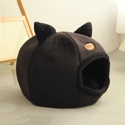 Cozy Winter Pet Cave