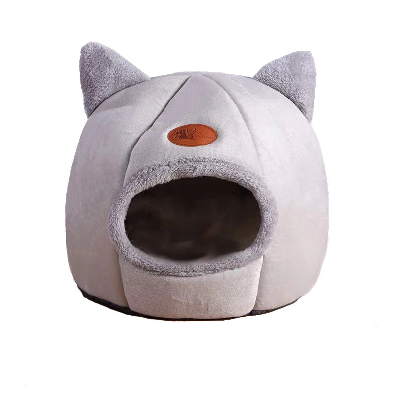 Cozy Winter Pet Cave