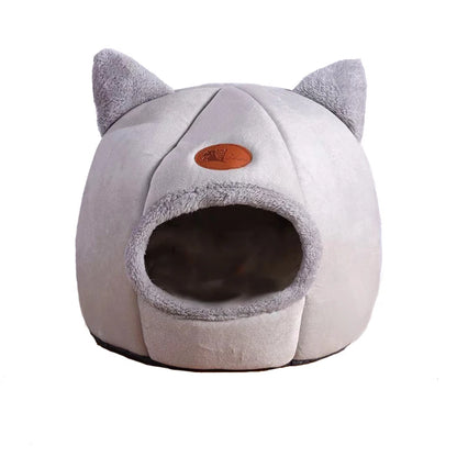 Cozy Winter Pet Cave