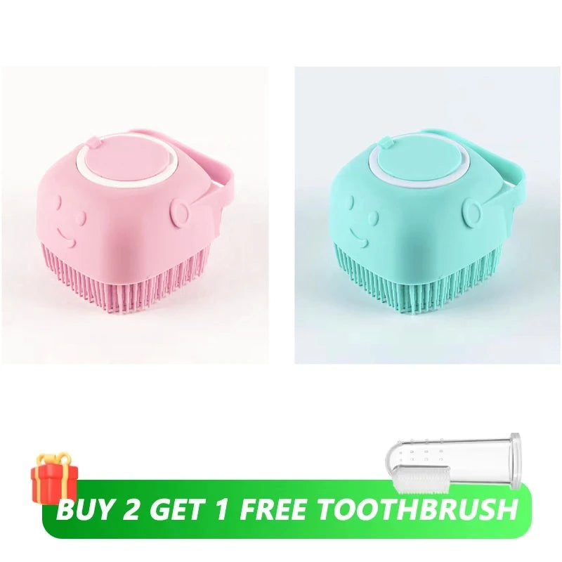 Silicone Pet Bath Brush