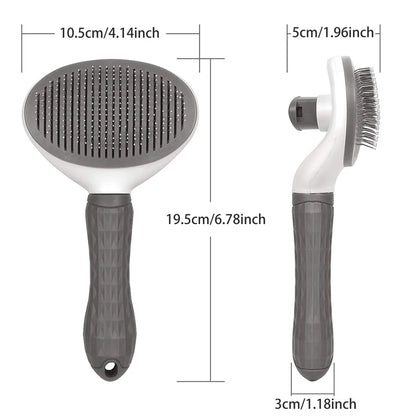 Easy-Clean Pet Hair Brush