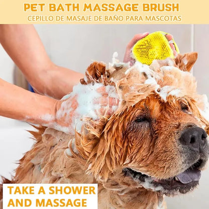 Silicone Pet Bath Brush